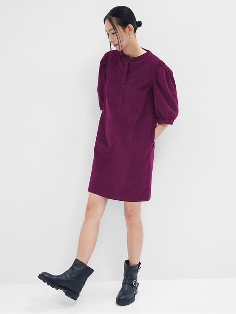 GAP corduroy shift dress